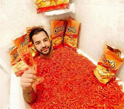 Hot Cheetos With Lemon