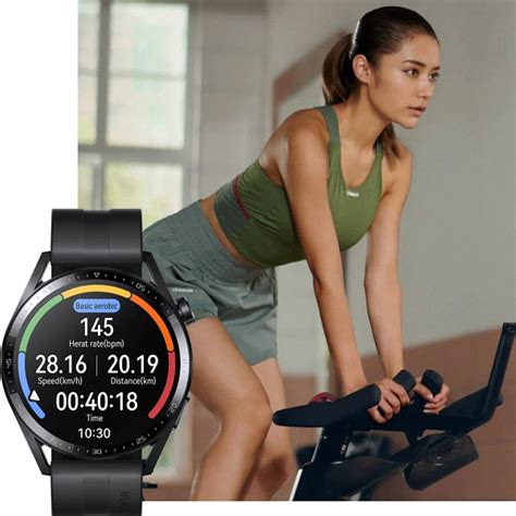 Huawei Watch GT 3 MIL-B19 (42mm - GPS) Black Stainless Steel Case With ...