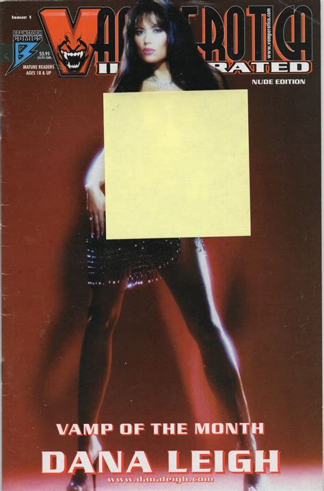 Vamperotica Illustrated Dana Leigh Nude Edition Adult Comic Grade VG Comic Books