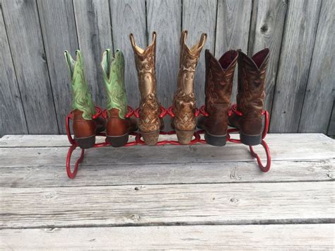 Horseshoe Boot Rack Boot Rack Holds 3 Pairs Horseshoe Etsy