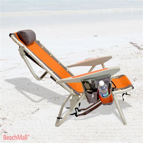 Rio 5 Pos Layflat Ultimate Backpack Beach Chair W Cooler Ebay