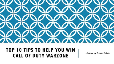 Top 10 Tips To Help You Win Call of Duty Warzone - Charles Bufkin - Page 1 - 11 | Flip PDF ...