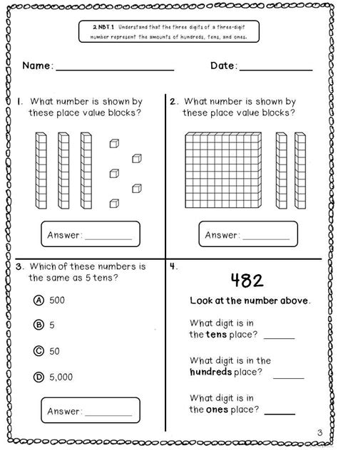 Common Core Math Second Grade