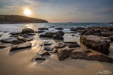 Sunrise, Sand Beach | Acadia National Park, Maine | Jim Waterbury ...