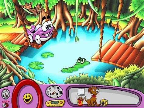 Screenshot Of Putt Putt Saves The Zoo Windows 1995 Mobygames