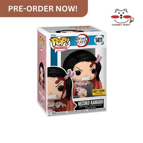 PO Funko POP Demon Slayer Kimetsu No Yaiba Nezuko Kamado Hot Topic