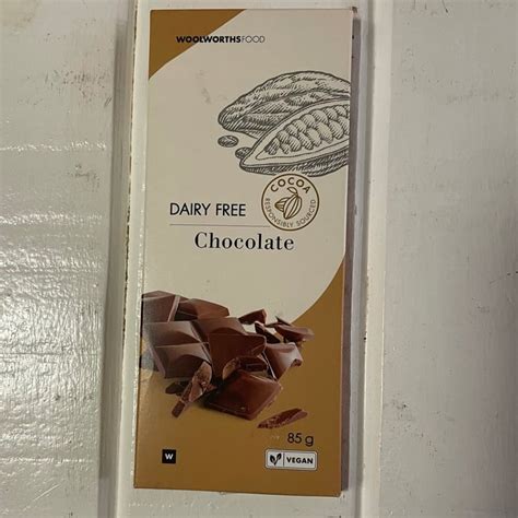 Woolworths Food Dairy Free Chocolate Review Abillion