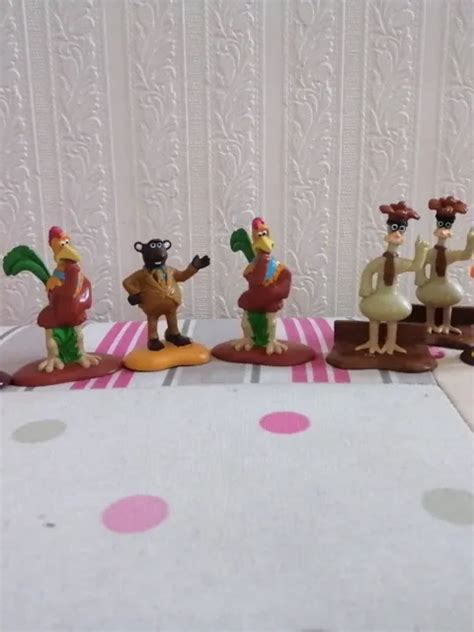 CHICKEN RUN WEETOS Vintage Collectible Dreamworks Aardman Figures x 7 ...