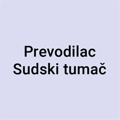 Prevodilac i sudski tumač Nada Tešanović Nemački kutak