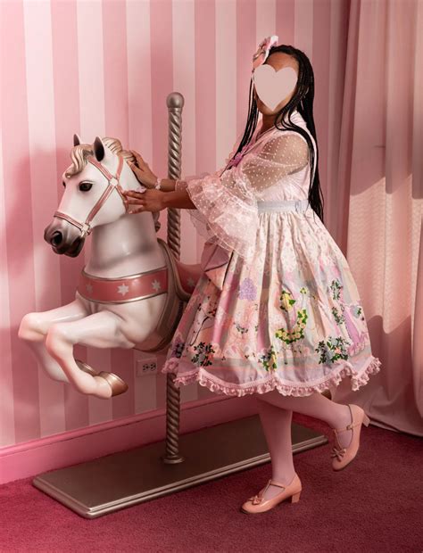 Dollbe ~ Pastel Carousel Skirt by Indie Brand