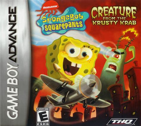 SpongeBob SquarePants Creature From The Krusty Krab Game Boy Advance