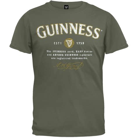 Guinness Guinness Signature Logo T Shirt Small