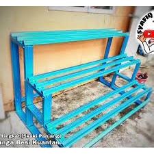 C Channel Biru Batten Biru Besi Bumbung C Besi Bumbung V DIY Buat Rack