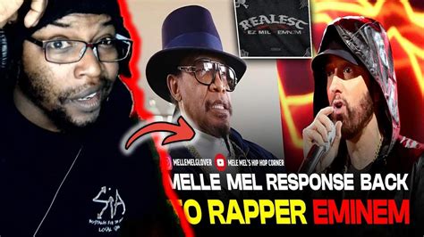 Melle Mel S Response To Eminem S Latest Diss DB Reaction YouTube