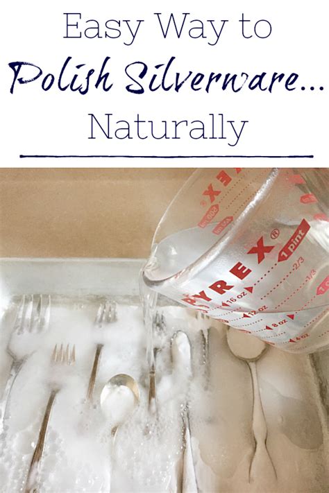 Easy Way to Polish Silverware - Lemons, Lavender, & Laundry