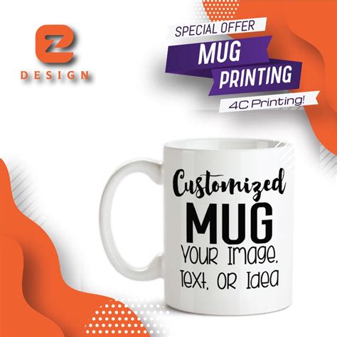 Fast Shipping Mug Printing White Mug Printing Doorgift Customize