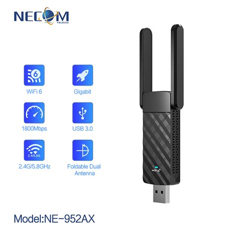 Ne 952ax Dual Band 1800mbps High Speed Usb30 Wifi6 Dongle 80211ax