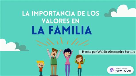 La Importancia De Los Valores En La Familia Copy YouTube