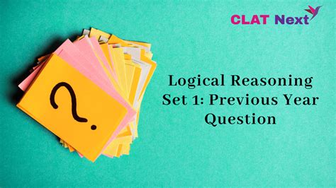 Logical Reasoning Set Previous Year Question