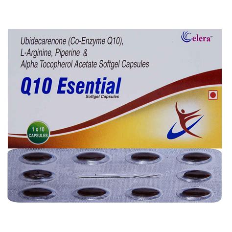 Q10 Esential Capsule Uses Side Effects Price Apollo Pharmacy