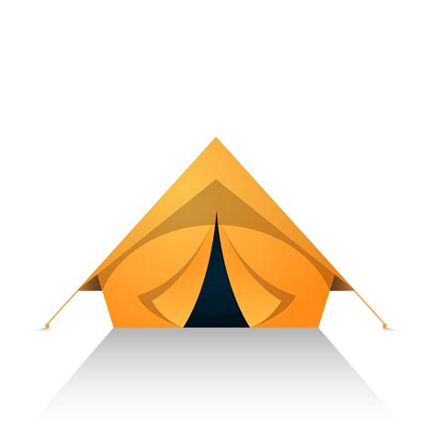 Tent cartoon on the white white background. 456687 Vector Art at Vecteezy