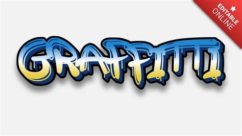 Graffitti Graffiti Style 3d Text Effect Generator