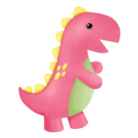 Aquarell Dinosaurier Clipart Grafik Png