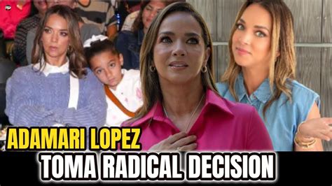 ATENCION HACE INSTANTES Adamari Lopez TOMA DRASTICA DECISION Alaia