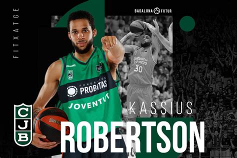 Kassius Robertson Firma Por Dos Temporadas Con El Joventut Marca