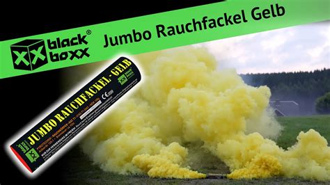 Blackboxx Jumbo Rauchfackel Gelb Youtube