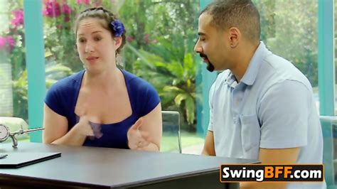 Stripping Down In Sensual Group Sex Swinging Partners Swap Wife For Hot Group Sex