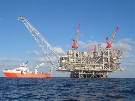 Leviathan Gas Field Leviathan Basin Mediterranean Sea Israel