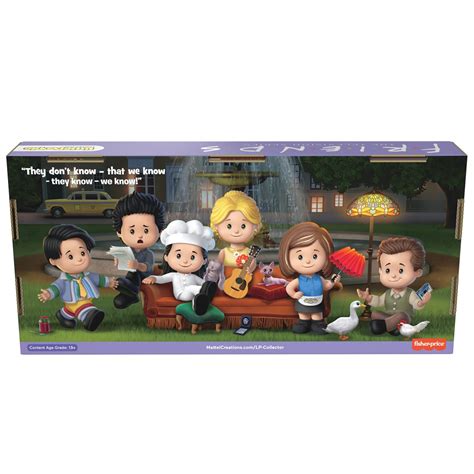 Friends The Television Series Little People Collector Figure Set