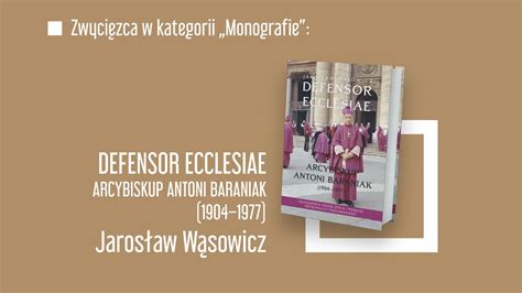 Defensor Ecclesiae Arcybiskup Antoni Baraniak