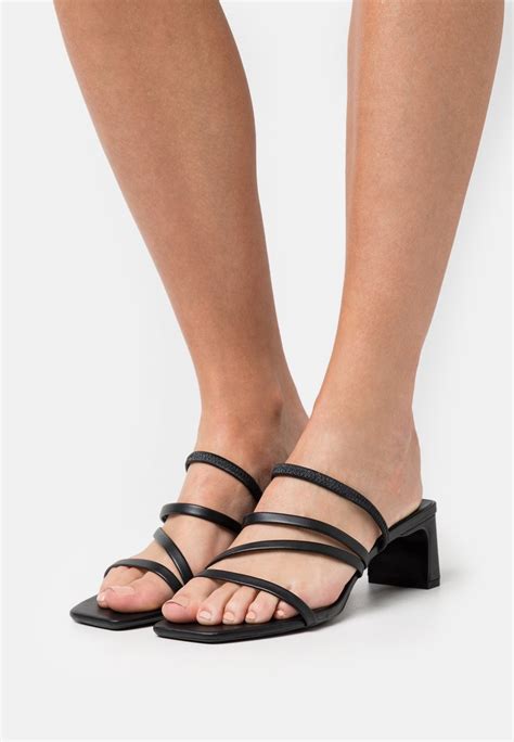 Monki Sandals Black Zalandoie