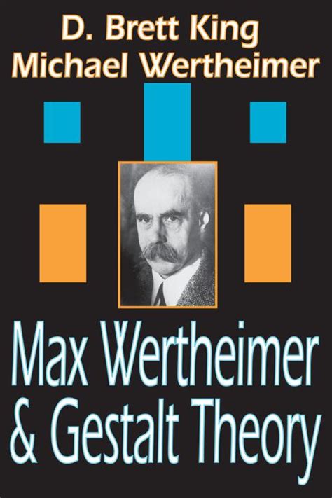 [PDF] Max Wertheimer and Gestalt Theory by Michael Wertheimer | Perlego