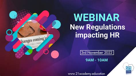 New Regulations Impacting Hr Webinar Advisory21