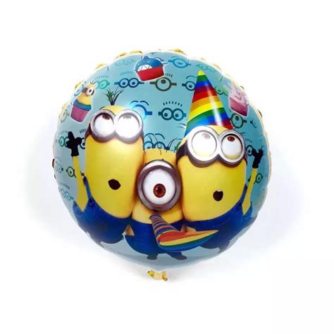 10pcs Lot New Arrival Despicable Me Balloons Minions Foil Balloons