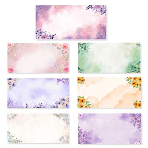 Arte De Caneca Fundo Aquarela Floral Pack Por E Mail Elo