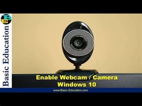 How To Enable Or Disable Webcam Camera On Windows 10 Step By Step