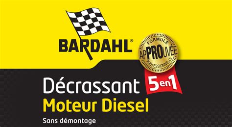 BARDAHL Pack Décrassant moteur Diesel 5 en 1 Décrasse sans démontage