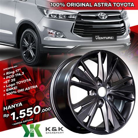 Jual Velg Innova Reborn Venturer Ring Original Astra Yp