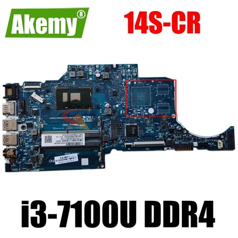 6050A2992901 MB A02 For HP 14S CR 14S CF 14 CF Laptop Motherboard