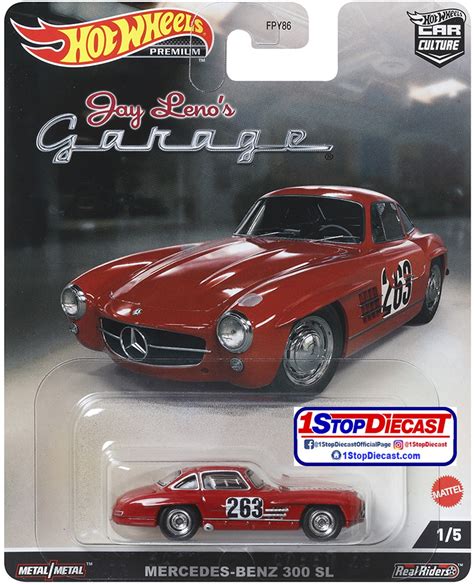 Hot Wheels Premium Arabalar Serisi Jay Leno S Garage Seti Fpy