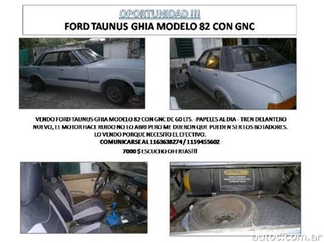 Ars Ford Taunus Ghia Con Fotos En Jos C Paz A O Gnc