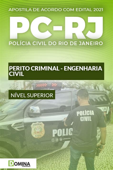 Apostila Concurso PC RJ 2021 Perito Criminal Engenharia Civil