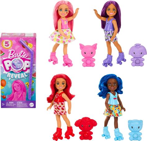 Barbie Pop Reveal Boneca S Rie De Frutas Chelsea Surpresas