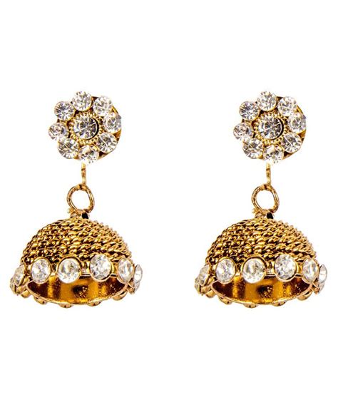 Adhira 24kt Gold Plated Earrings Buy Adhira 24kt Gold Plated Earrings