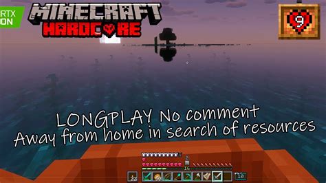 Minecraft Hardcore Longplay Leaving Home In Search Of Resources No