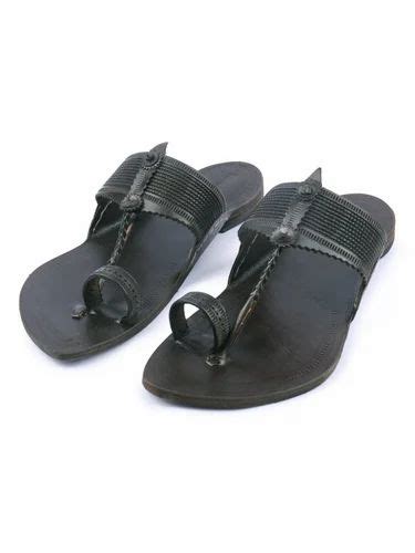 Vintage Dark Brown Kolhapuri Chappal For Men At Rs Pair Kolhapuri